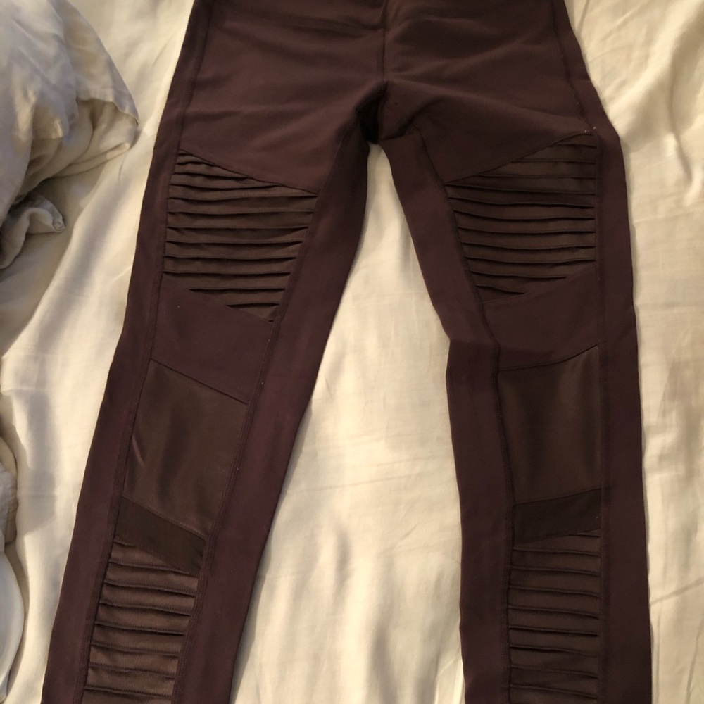 Alo high waisted moto leggings